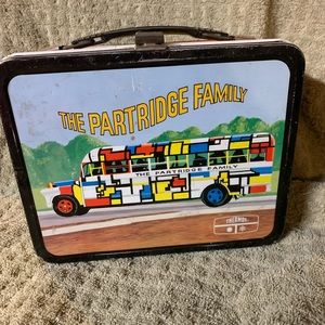 Vintage original Partridge Family lunch box, well used, but, in working order